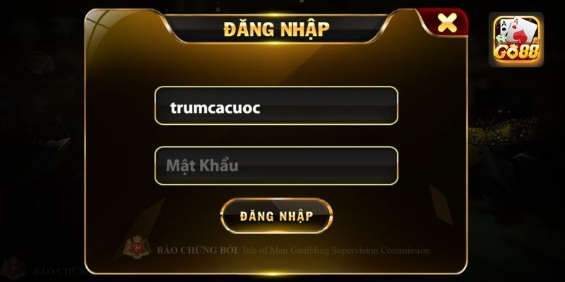 Đăng nhập Go88
