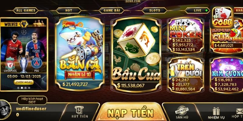 Những lý do nên chọn Go88
